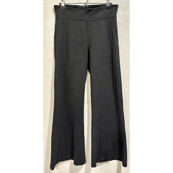 Betabrand Pants - Betabrand Charcoal Classic Bootcut Yoga Wide Leg Pants